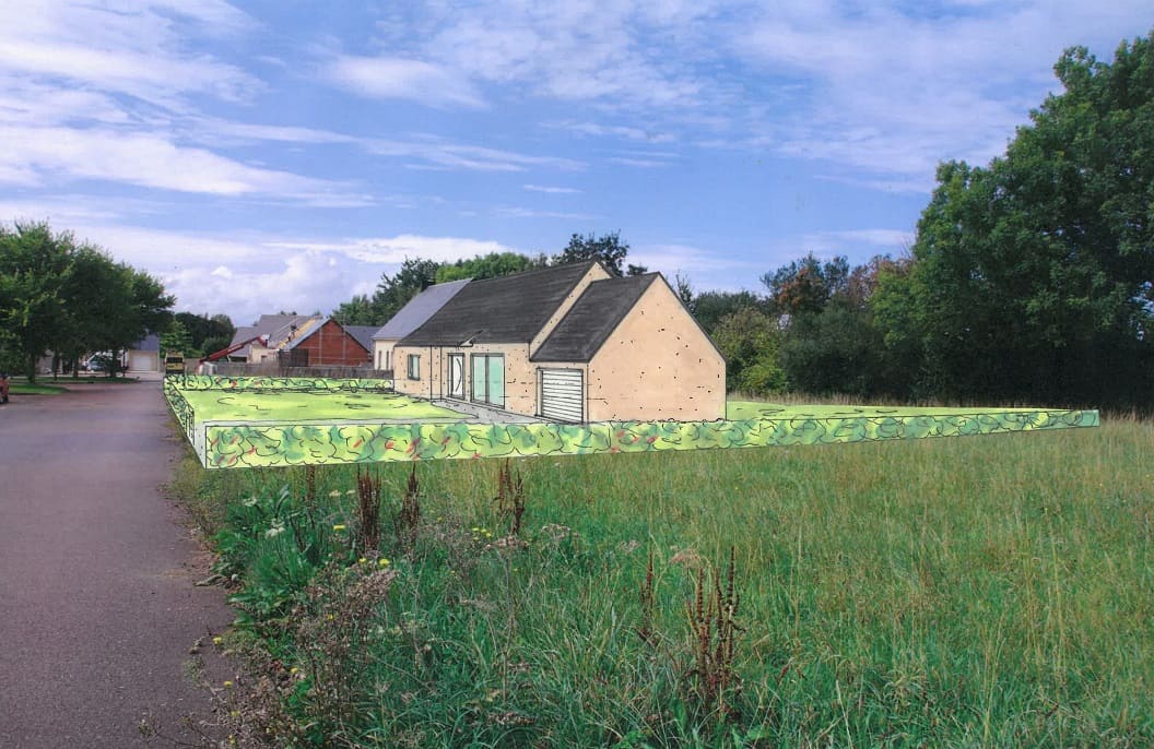 Lot 5 : Pavillon + terrain à Sainte-Marie-du-Mont