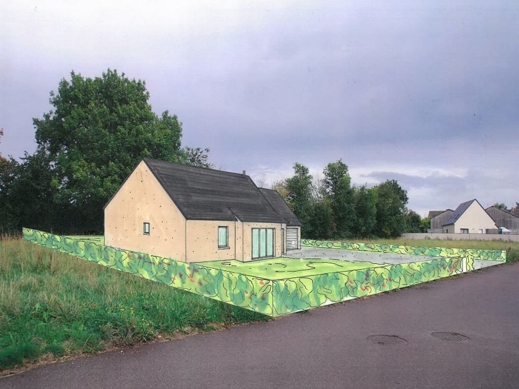 Lot 4 : Pavillon + terrain à Sainte-Marie-du-Mont